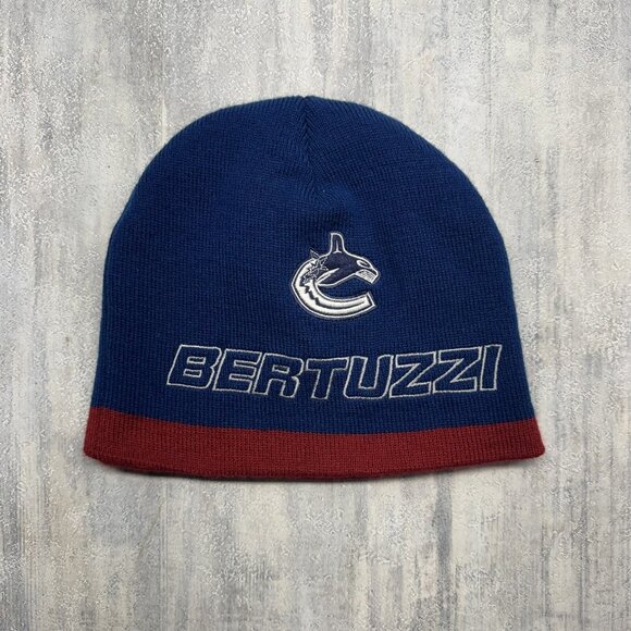 VANCOUVER CANUCKS Retro Todd Bertuzzi - NHL Hat Cap Toque Beanie - Picture 1 of 3